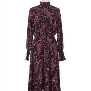 NANETTE LEPORE size 8 dragonfruit NWT floral dress